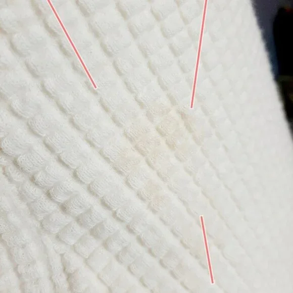 1970s True Vintage White One Piece Knit Swimsuit With A Plunging Open Front - Picture 11 of 13